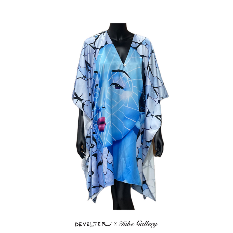06. Chin Printed Kaftan-Short