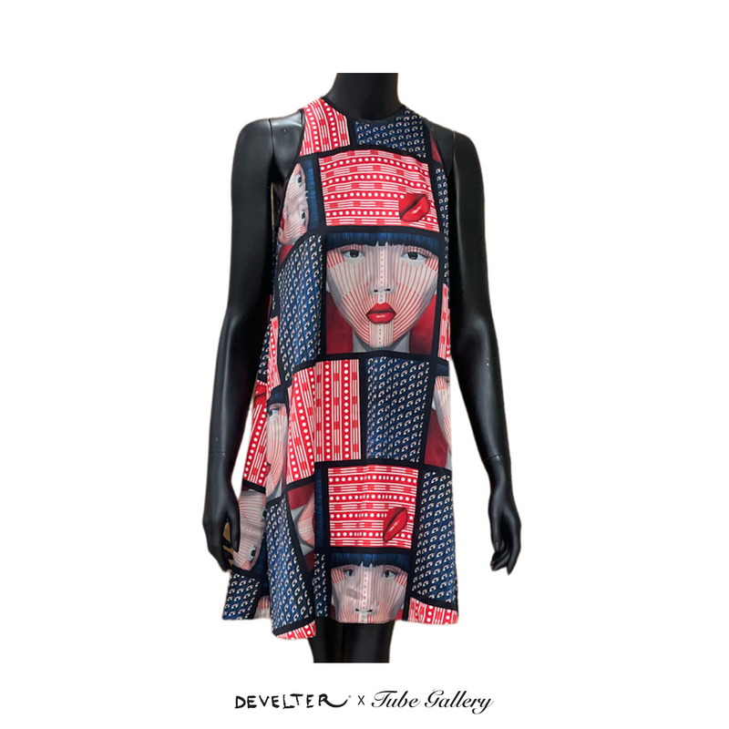 11. Chin RD  Printed Mini Dress