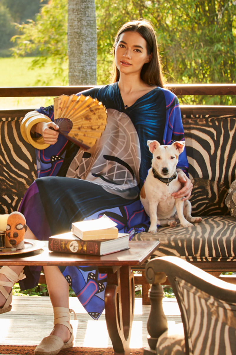 Printed Kaftan